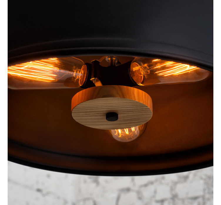 Светильник подвесной Urban light D390 black3